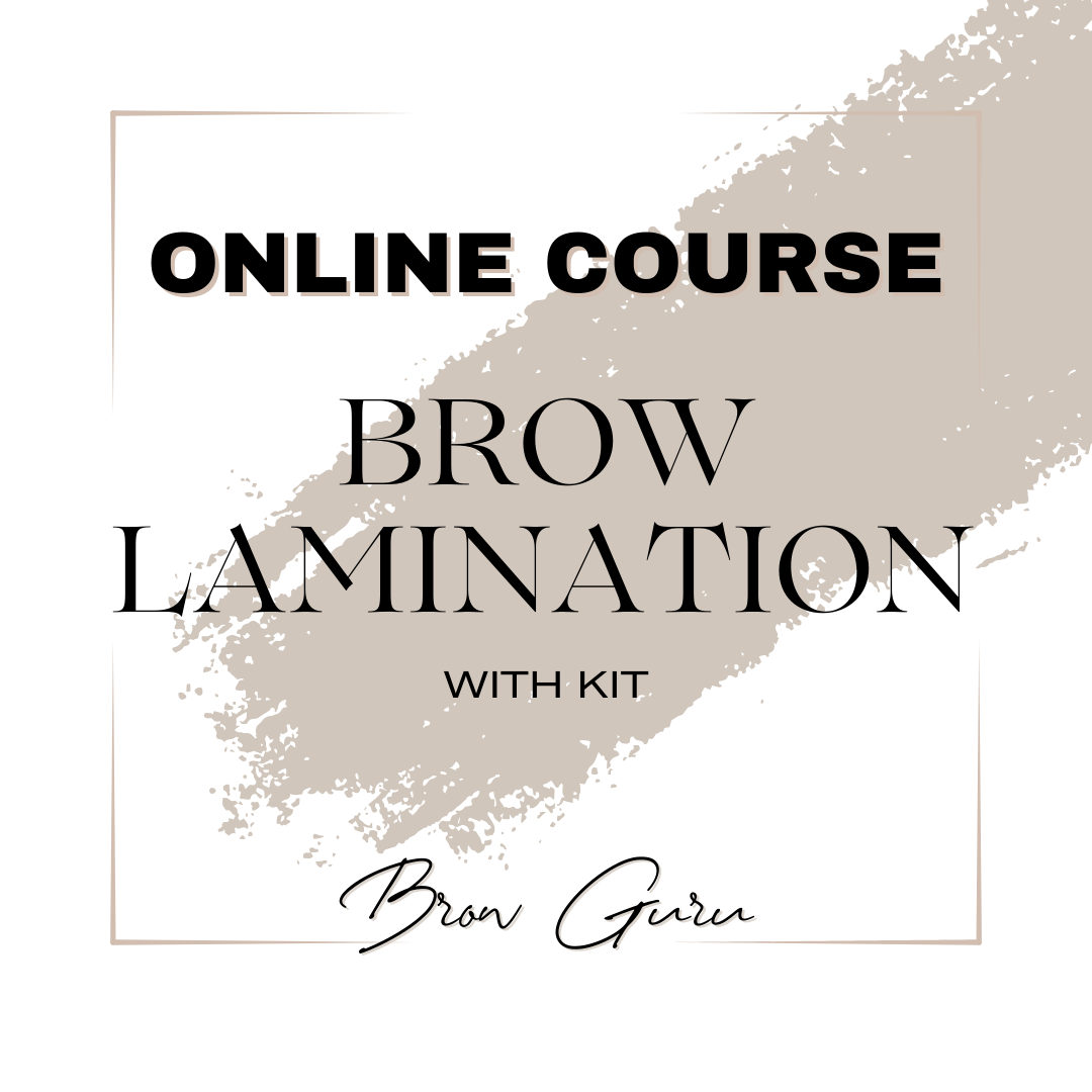 Brow Lamination Online Course w/ Kit