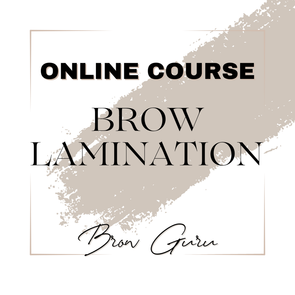 Brow Lamination Online Course
