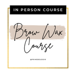 Brow Wax Class